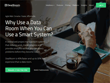 Tablet Screenshot of dealroom.net